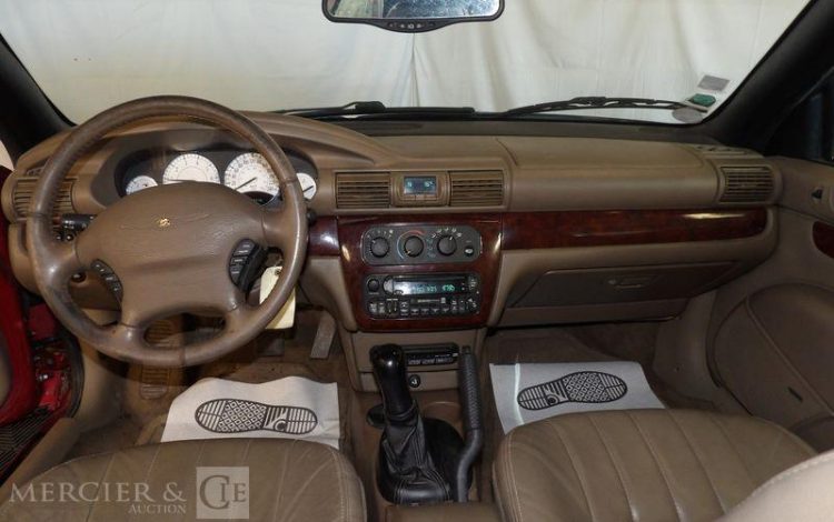 CHRYSLER SEBRING CABRIOLET ROUGE 9291XE84