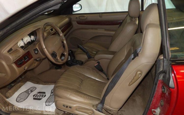 CHRYSLER SEBRING CABRIOLET ROUGE 9291XE84