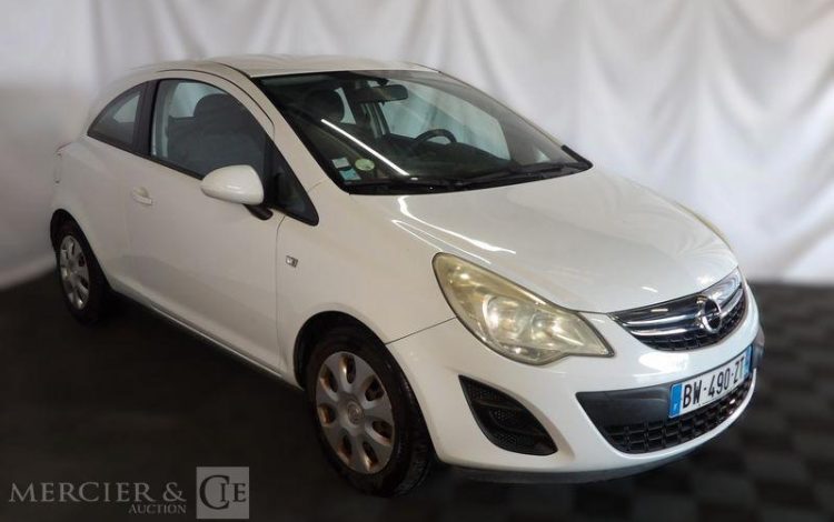 OPEL CORSA 1.3 CDTI 75CH EDITION-111 BLANC BW-490-ZT