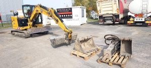 CATERPILLAR PELLE SUR CHENILLES 306-CR – DIESEL – 6,4 TONNES – 1715 HEURES – ANNEE 2021  CAT311
