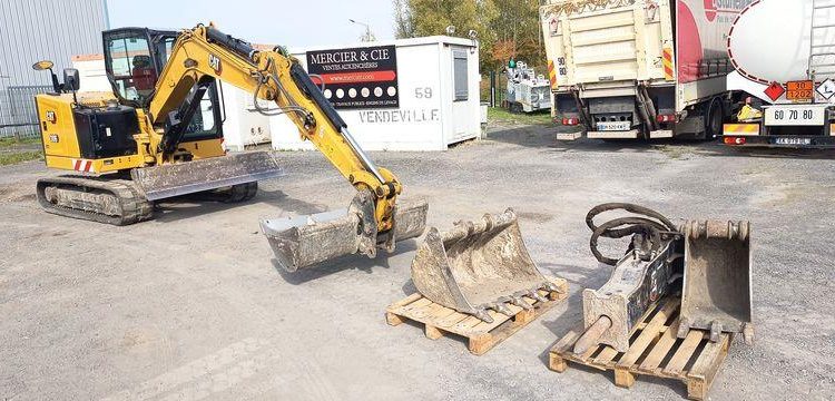 CATERPILLAR PELLE SUR CHENILLES 306-CR – DIESEL – 6,4 TONNES – 1715 HEURES – ANNEE 2021  CAT311
