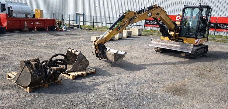 CATERPILLAR PELLE SUR CHENILLES 306-CR – DIESEL – 6,4 TONNES – 1715 HEURES – ANNEE 2021  CAT311