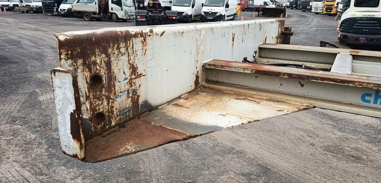 ASCA SEMI REMORQUE PORTE CONTAINER 3 ESSIEUX – PTAC 38 TONNES – ANNEE 2012  CJ-635-CG