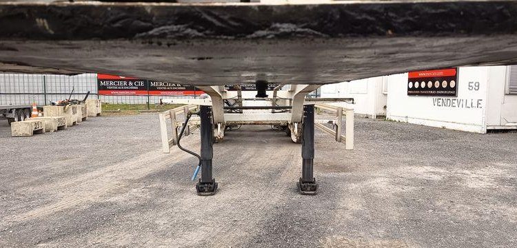 ASCA SEMI REMORQUE PORTE CONTAINER 3 ESSIEUX – PTAC 38 TONNES – ANNEE 2012  CJ-635-CG