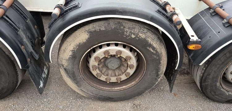ASCA SEMI REMORQUE PORTE CONTAINER 3 ESSIEUX – PTAC 38 TONNES – ANNEE 2012  CJ-635-CG