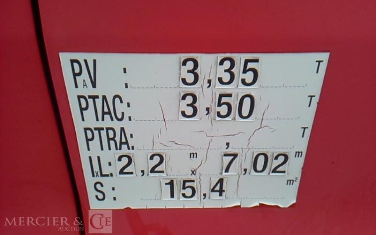 IVECO MX170 – NACELLE 16M SUR VL LEGER  DD-653-AF