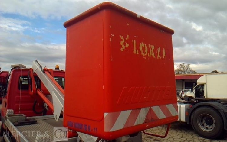IVECO MX170 – NACELLE 16M SUR VL LEGER  DD-653-AF