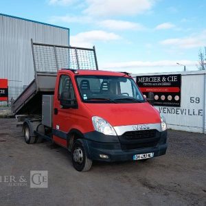 IVECO 35C  BENNE SIMPLE CABINE COFFRE  DH-493-NL