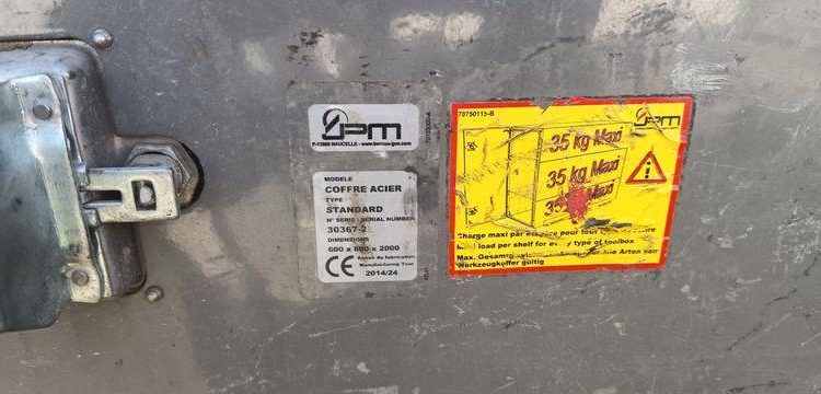 IVECO 35C  BENNE SIMPLE CABINE COFFRE  DH-493-NL