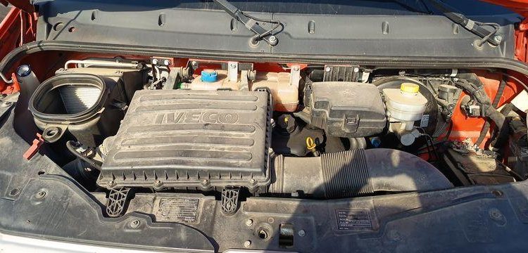 IVECO 35C  BENNE SIMPLE CABINE COFFRE  DH-493-NL