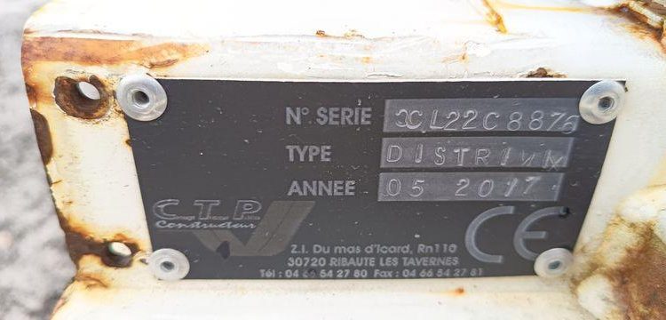 DISTRIMIX REPANDEUSE  DISBI