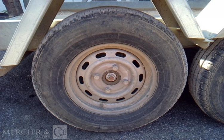 MOIROUD REMORQUE PORTE ENGIN 3 ESSIEUX PTAC 3500KG  DP-278-VJ