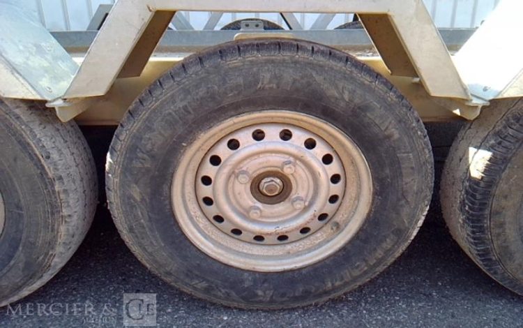 MOIROUD REMORQUE PORTE ENGIN 3 ESSIEUX PTAC 3500KG  DP-278-VJ