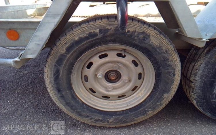 MOIROUD REMORQUE PORTE ENGIN 3 ESSIEUX PTAC 3500KG  DP-278-VJ