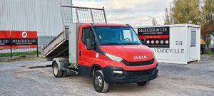 IVECO DAILY 35C – CAMION BENNE SIMPLE CAB COFFRE  DY-566-WL