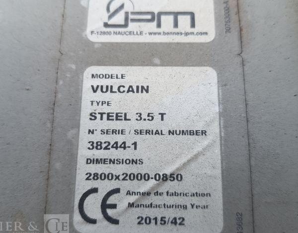 IVECO DAILY 35C – CAMION BENNE SIMPLE CAB COFFRE  DY-566-WL