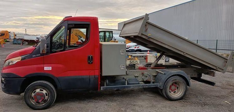 IVECO 35C13 – CAMION BENNE SIMPLE CAB  EA-753-XZ