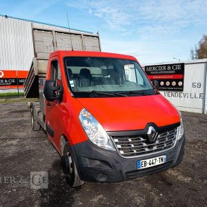 RENAULT MASTER DCI135 – CAMION BENNE SIMPLE CAB – COFFRE
  EB-447-TN