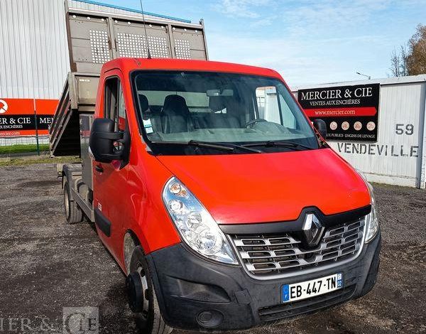 RENAULT MASTER DCI135 – CAMION BENNE SIMPLE CAB – COFFRE
  EB-447-TN
