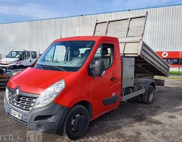 RENAULT MASTER DCI135 – CAMION BENNE SIMPLE CAB – COFFRE
  EB-447-TN