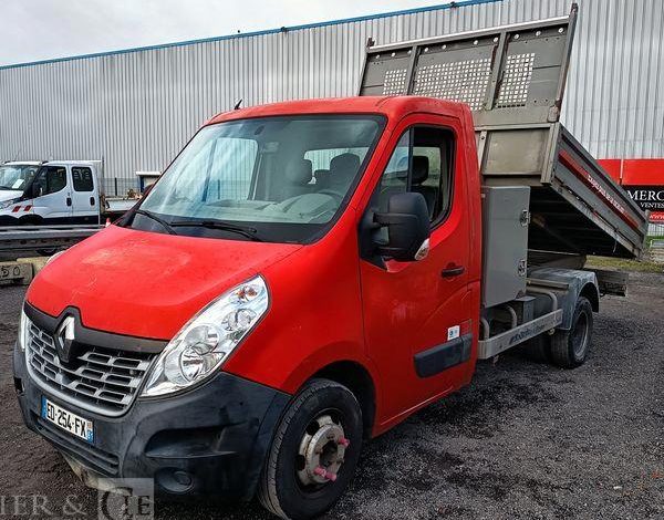 RENAULT MASTER BENNE SIMPLE CAB- COFFRE ROUGE ED-254-FX