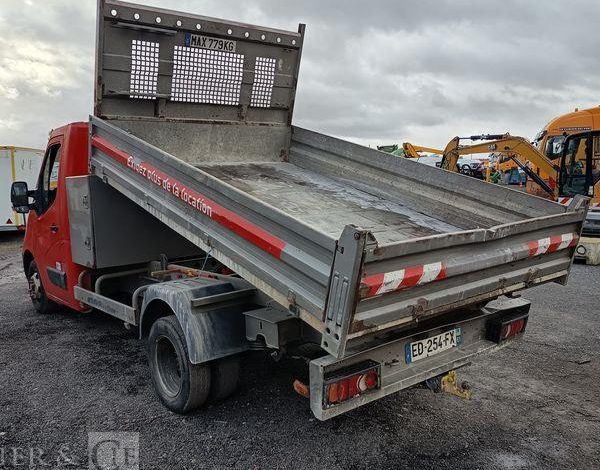 RENAULT MASTER BENNE SIMPLE CAB- COFFRE ROUGE ED-254-FX