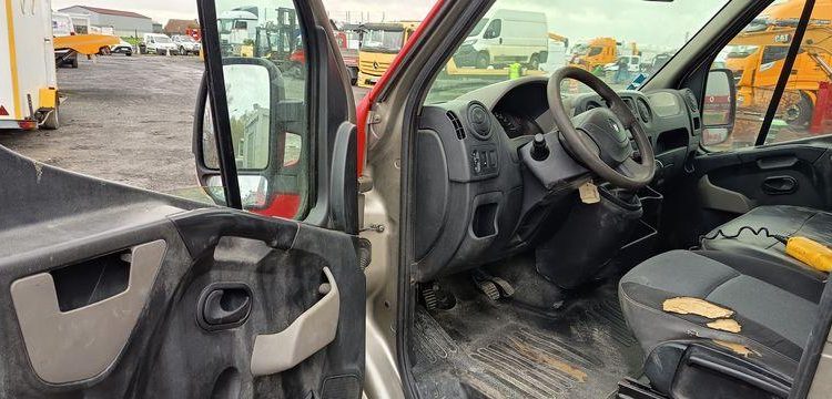 RENAULT MASTER BENNE SIMPLE CAB- COFFRE ROUGE ED-254-FX