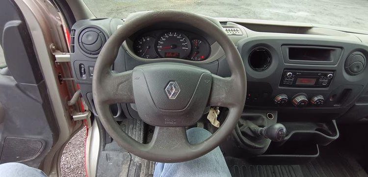 RENAULT MASTER BENNE SIMPLE CAB- COFFRE ROUGE ED-254-FX