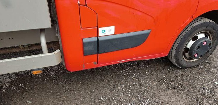 RENAULT MASTER BENNE SIMPLE CAB- COFFRE ROUGE ED-254-FX