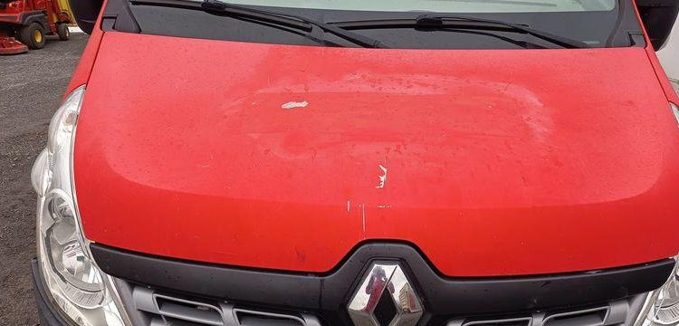 RENAULT MASTER BENNE SIMPLE CAB- COFFRE ROUGE ED-254-FX