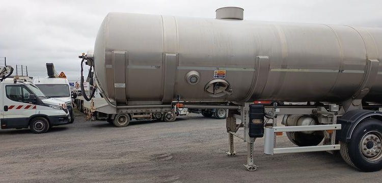 ETA SEMI REMORQUE SR3A CITERNE ALIMENTAIRE  EF-176-MJ