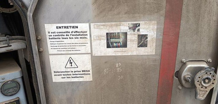 ETA SEMI REMORQUE SR3A CITERNE ALIMENTAIRE  EF-176-MJ