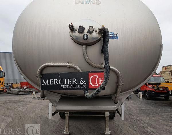 ETA SEMI REMORQUE SR3A CITERNE ALIMENTAIRE 3 ESSIEUX – PTAC : 38 TONNES – ANNEE 2016  EF-194-WZ