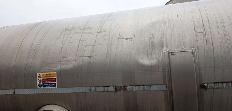 ETA SEMI REMORQUE SR3A CITERNE ALIMENTAIRE 3 ESSIEUX – PTAC : 38 TONNES – ANNEE 2016  EF-194-WZ