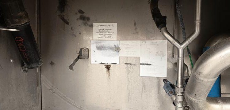 ETA SEMI REMORQUE SR3A CITERNE ALIMENTAIRE  EF-194-ZW
