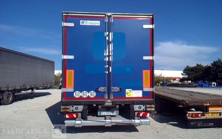LECITRAIL SEMI REMORQUE HAYON FRIGO 3 ESSIEUX PTAC 38T BLEU EJ-313-TY