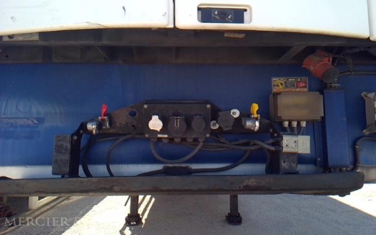 LECITRAIL SEMI REMORQUE HAYON FRIGO 3 ESSIEUX PTAC 38T BLEU EJ-313-TY
