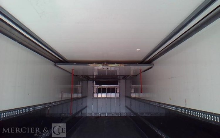 LECITRAIL SEMI REMORQUE HAYON FRIGO 3 ESSIEUX PTAC 38T BLEU EJ-313-TY