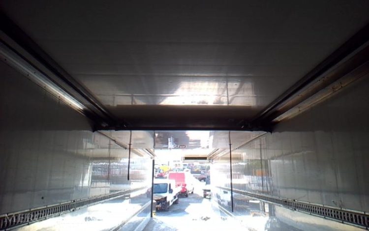 LECITRAIL SEMI REMORQUE HAYON FRIGO 3 ESSIEUX PTAC 38T BLEU EJ-313-TY