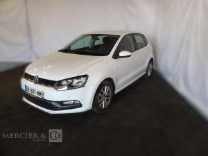 VOLKSWAGEN POLO 1.4 TDI 90CH BLUEMOTION CONFORT LINE BUSINESS BLANC EK-601-MM