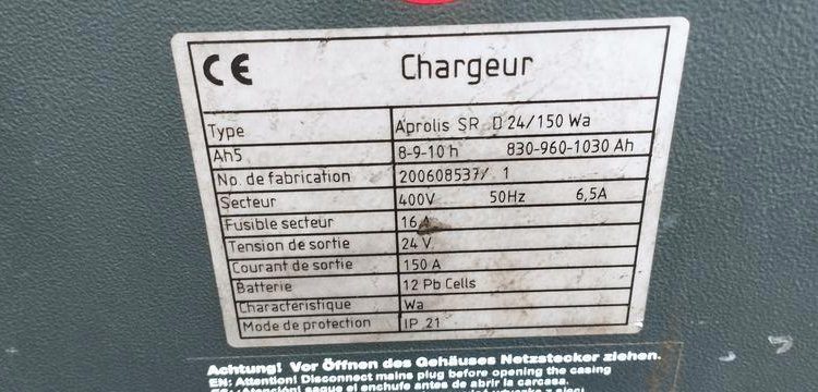 CATERPILLAR CHARIOT ELEVATEUR ELECTRIQUE EP15KRT CAPACITE 1,5 T – HAUTEUR DE LEVEE 4,31M  EP15KRT