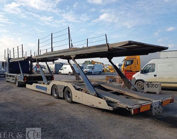 VOLVO VOLVO FM 420 PORTE VOITURE AVEC REMORQUE GA-135-PZ BLEU ER-150-LV