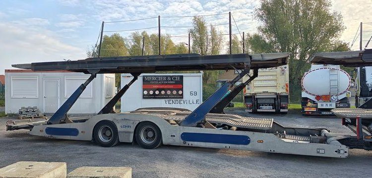 VOLVO VOLVO FM 420 PORTE VOITURE AVEC REMORQUE GA-135-PZ BLEU ER-150-LV
