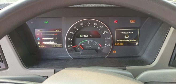 VOLVO VOLVO FM 420 PORTE VOITURE AVEC REMORQUE GA-135-PZ BLEU ER-150-LV