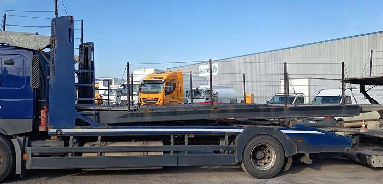 VOLVO VOLVO FM 420 PORTE VOITURE AVEC REMORQUE GA-135-PZ BLEU ER-150-LV