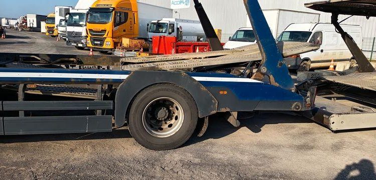 VOLVO VOLVO FM 420 PORTE VOITURE AVEC REMORQUE GA-135-PZ BLEU ER-150-LV