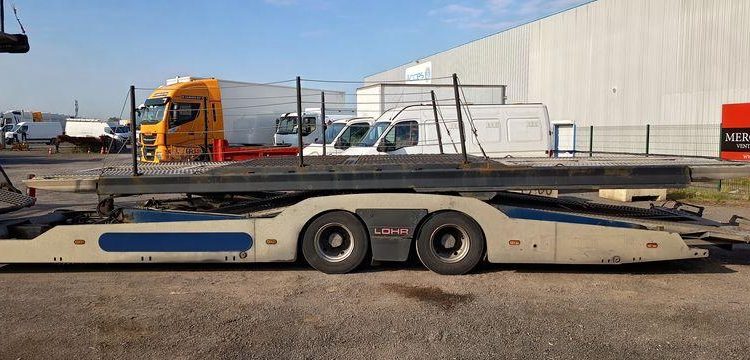 VOLVO VOLVO FM 420 PORTE VOITURE AVEC REMORQUE GA-135-PZ BLEU ER-150-LV