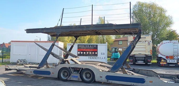 VOLVO VOLVO FM 420 PORTE VOITURE AVEC REMORQUE GA-135-PZ BLEU ER-150-LV