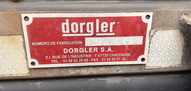 MERCEDES PORTEUR ACTROS 2543 PORTE CONTAINER AVEC REMORQUE PORTE CONTAINER BLANC ER-225-TQ