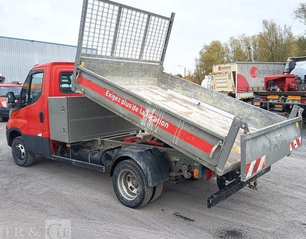 IVECO 35C12 BENNE SIMPLE CABINE COFFRE  EV-958-JS